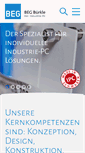 Mobile Screenshot of beg-buerkle.de